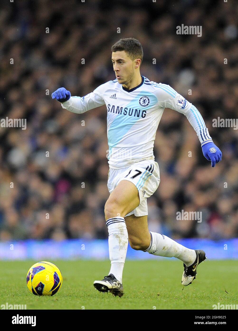 Chelsea 2012/13 Hazard Long Sleeve Away Jersey