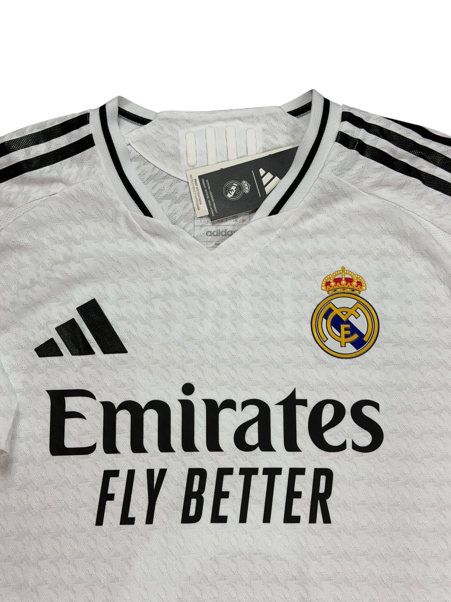 Real Madrid 2024/25 Bellingham Home Jersey (Player Version)