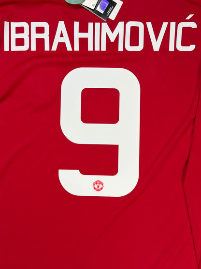 Manchester United 2016/17 Ibrahimovic Long Sleeve Home Jersey