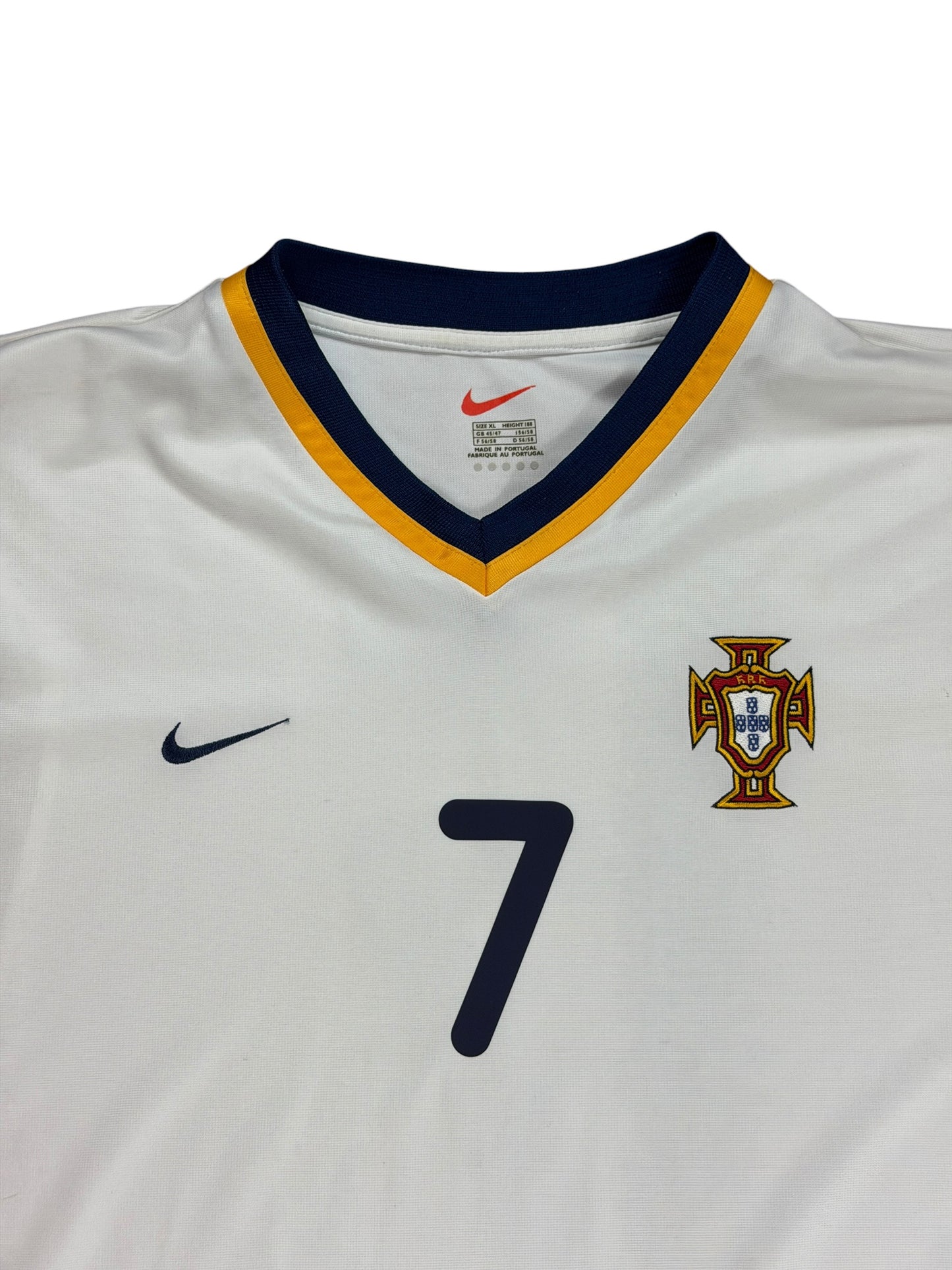 Portugal 2000 Figo Away Jersey