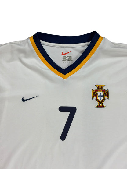 Portugal 2000 Figo Away Jersey