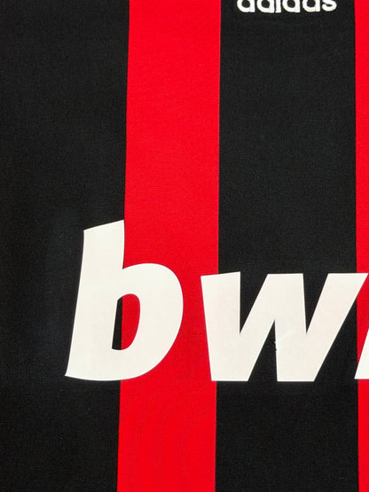 Ac Milan 2008/09 Ronaldinho Long Sleeve Home Jersey