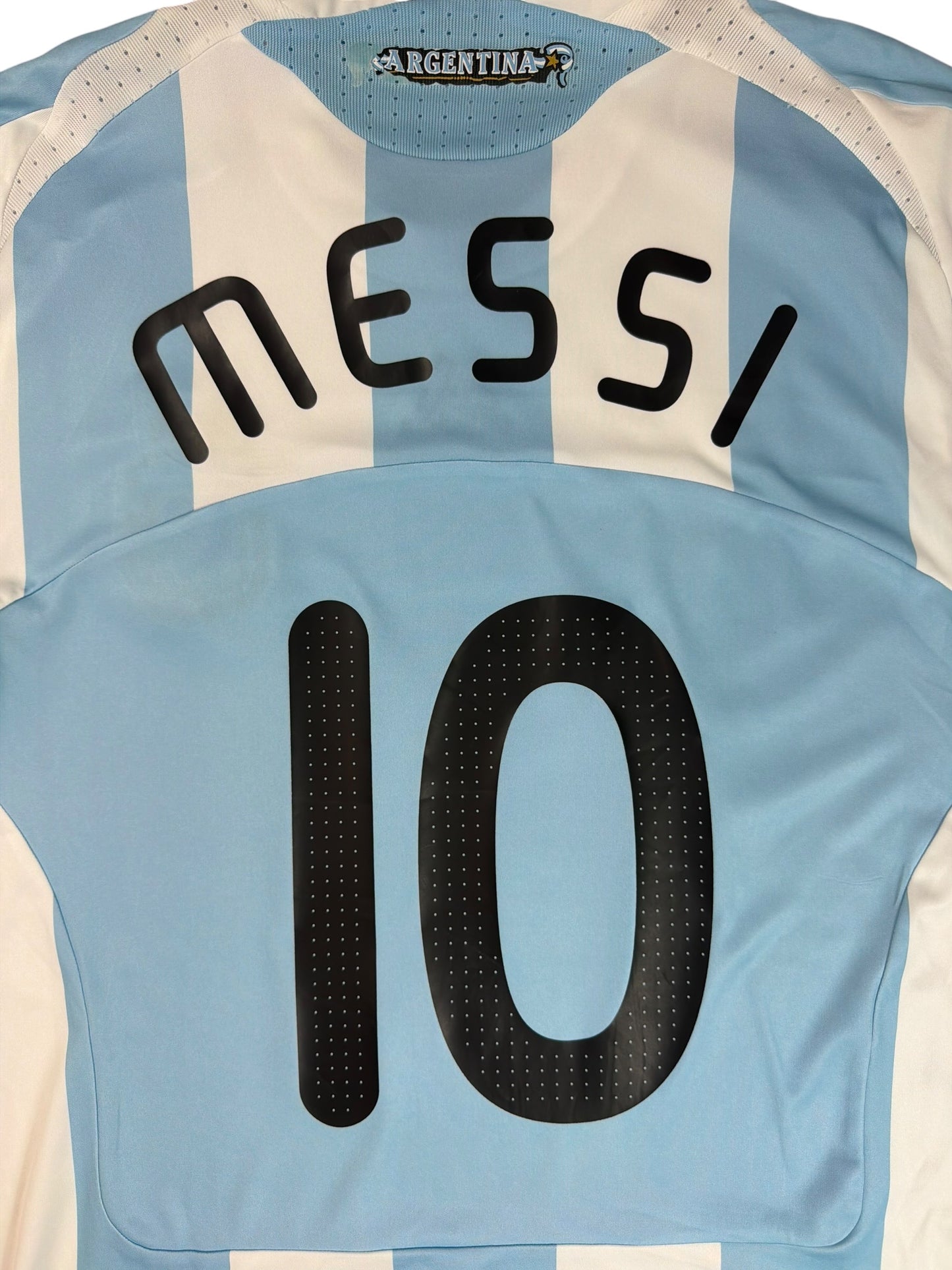 Argentina 2008 Messi Home Jersey