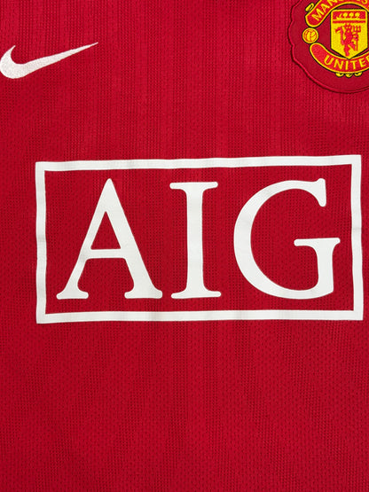 Manchester United 2007/08 Cristiano Ronaldo Home Jersey