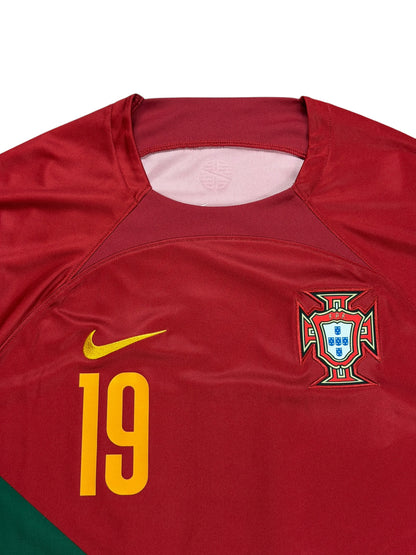 Portugal 2022 Nuno Mendes Home Jersey