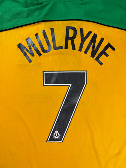 Norwich 2001/02 Mulryne Centenary Home Jersey