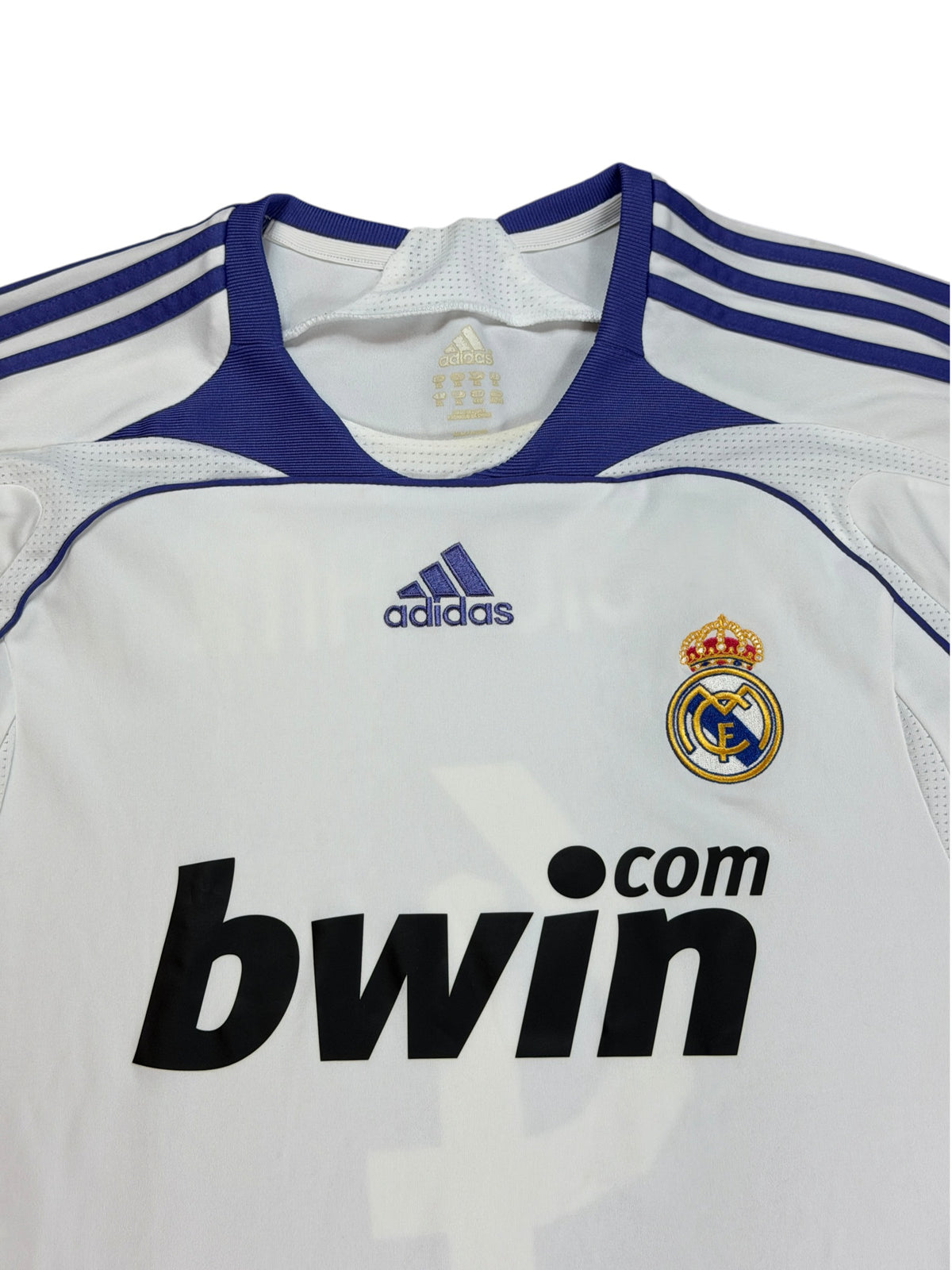 Real Madrid 2007/08 Sergio Ramos Home Jersey