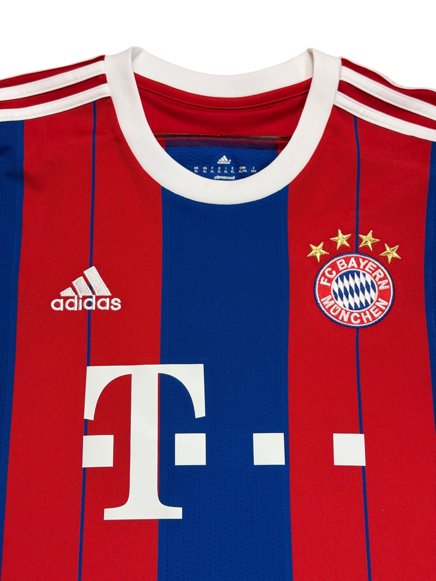 Bayern Munich 2014/15 Robben Long Sleeve Home Jersey