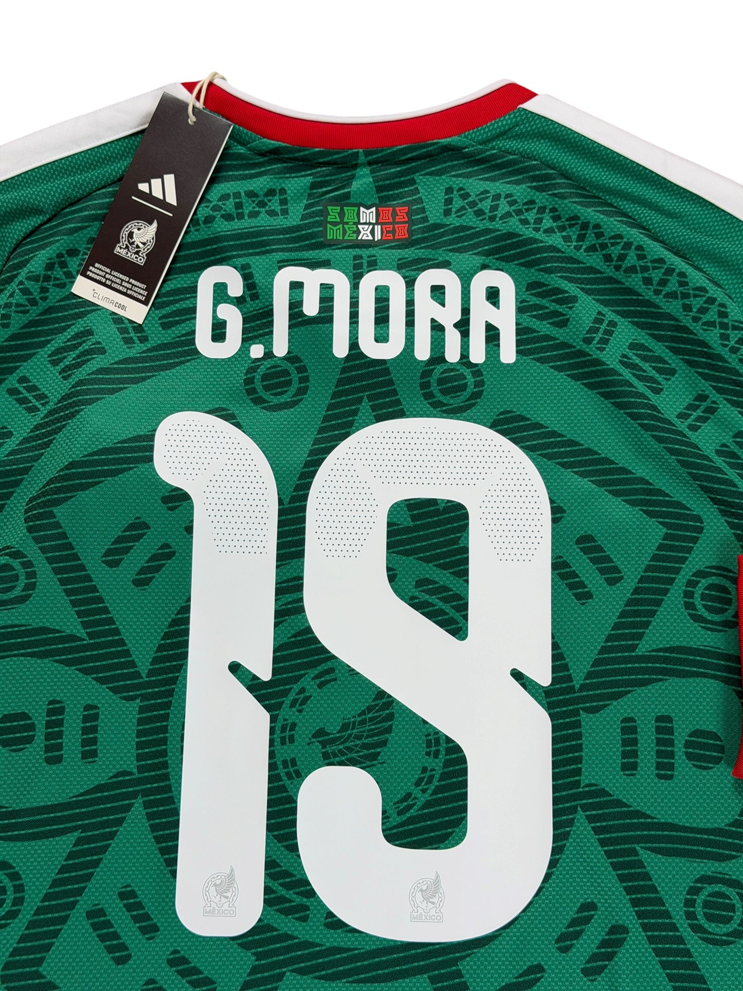 Mexico 2026 Mora Long Sleeve Home Jersey