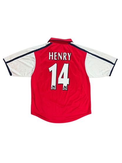 Arsenal 2000/01 Henry Home Jersey