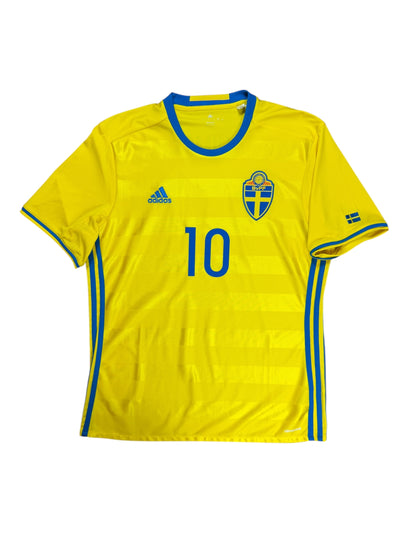 Sweden 2016 Ibrahimovic Home Jersey