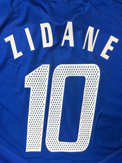 France 2004 Zidane Home Jersey