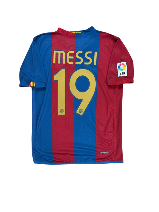 Barcelona 2006/07 Messi Home Jersey
