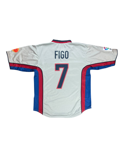 Barcelona 2000/01 Figo Away Jersey