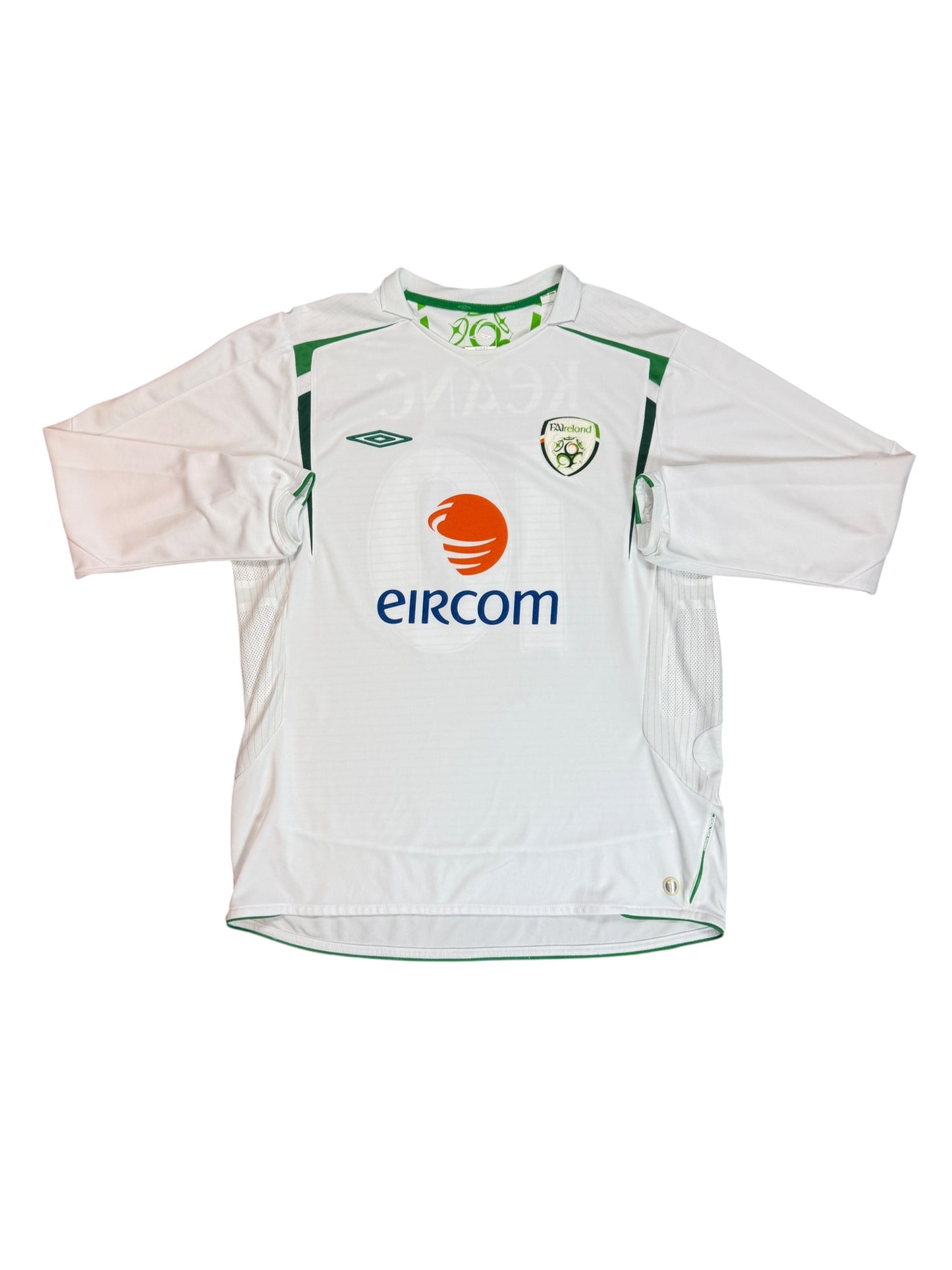 Ireland 2005/07 Robbie Keane Long Sleeve Away Jersey