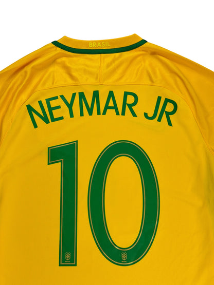 Brazil 2016 Neymar Home Jersey