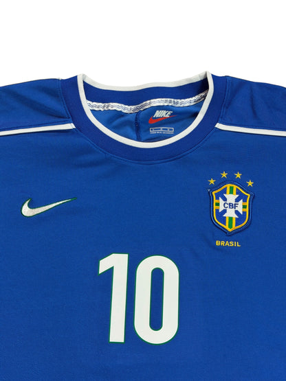 Brazil 1998 Rivaldo Away Jersey