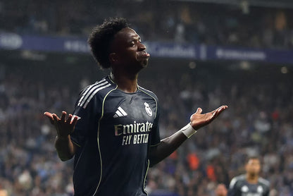 Real Madrid 2025/26 Vini Jr Long Sleeve Away Jersey