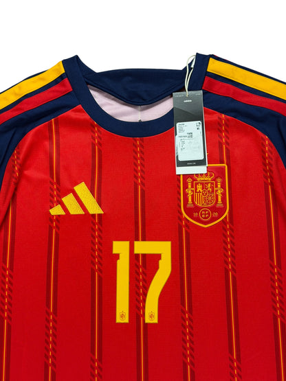 Spain 2026 Nico Williams Home Jersey