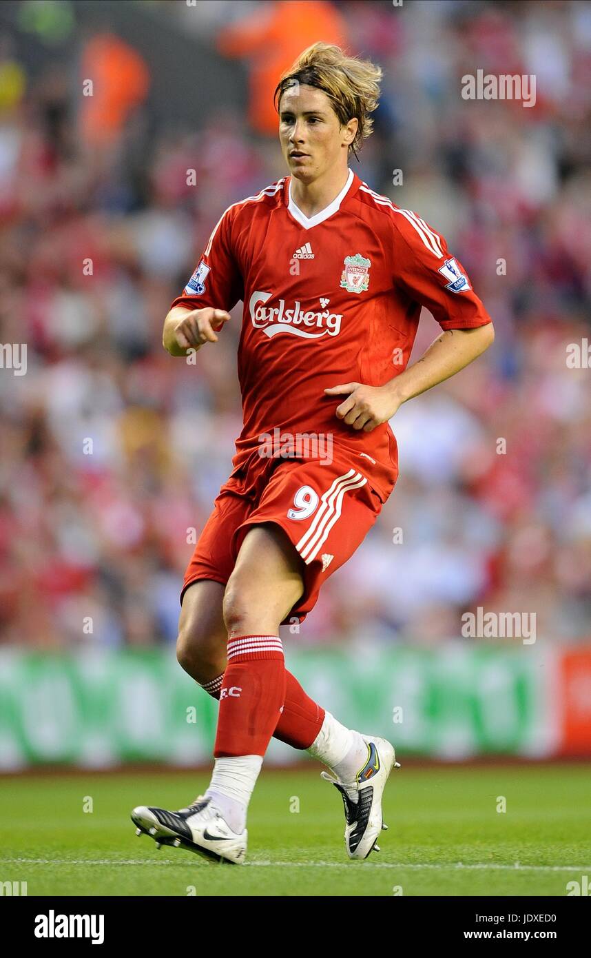 Liverpool 2008/09 Torres Home Jersey