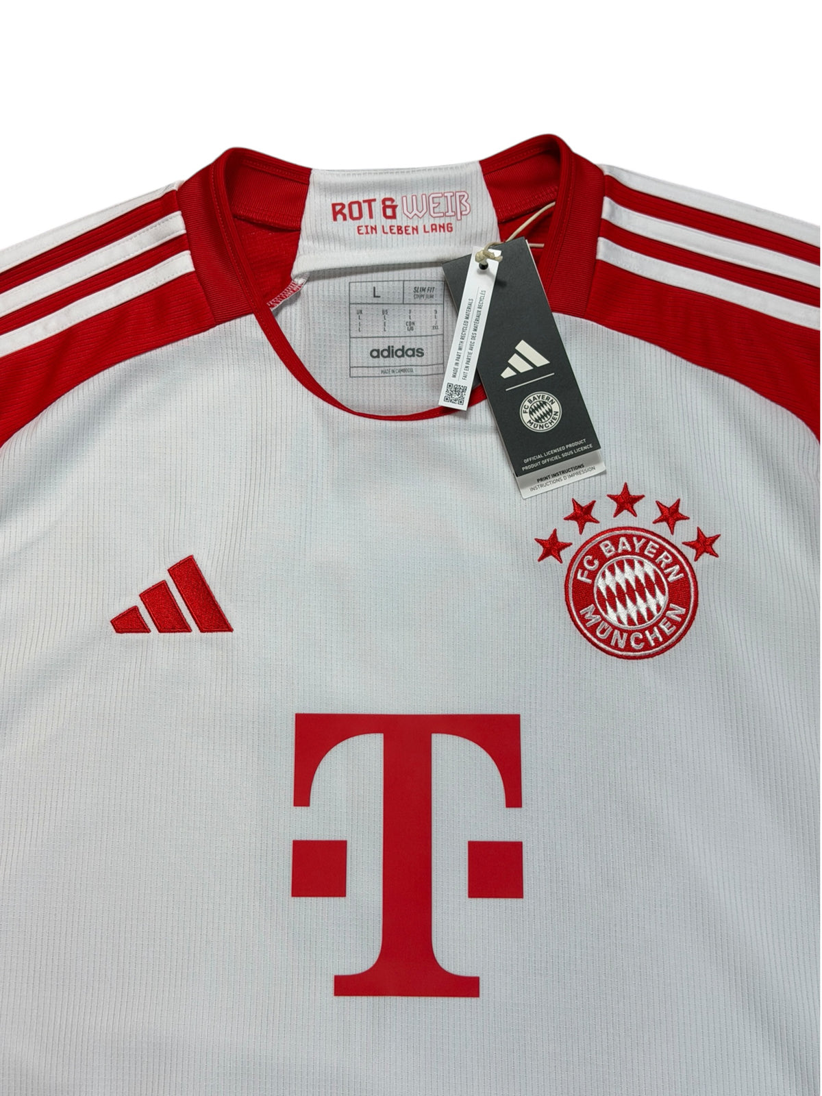 Bayern Munich 2023/24 Kane Home Jersey