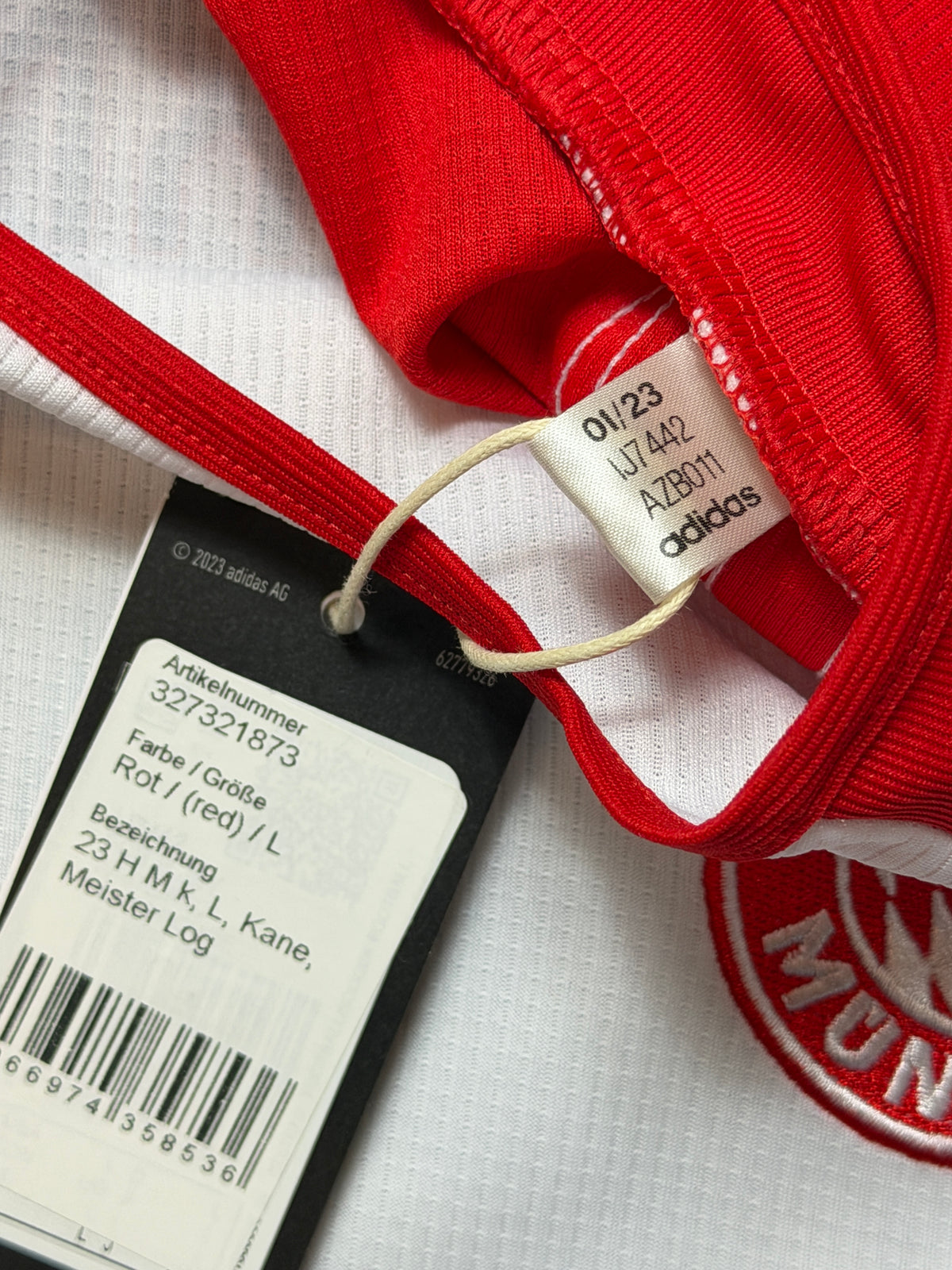 Bayern Munich 2023/24 Kane Home Jersey