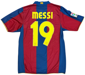 Barcelona 2006/07 Messi Home Jersey
