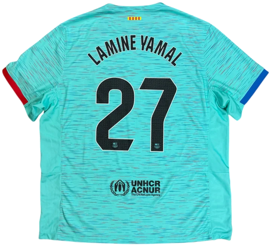 Barcelona 2023/24 Lamine Yamal Third Jersey