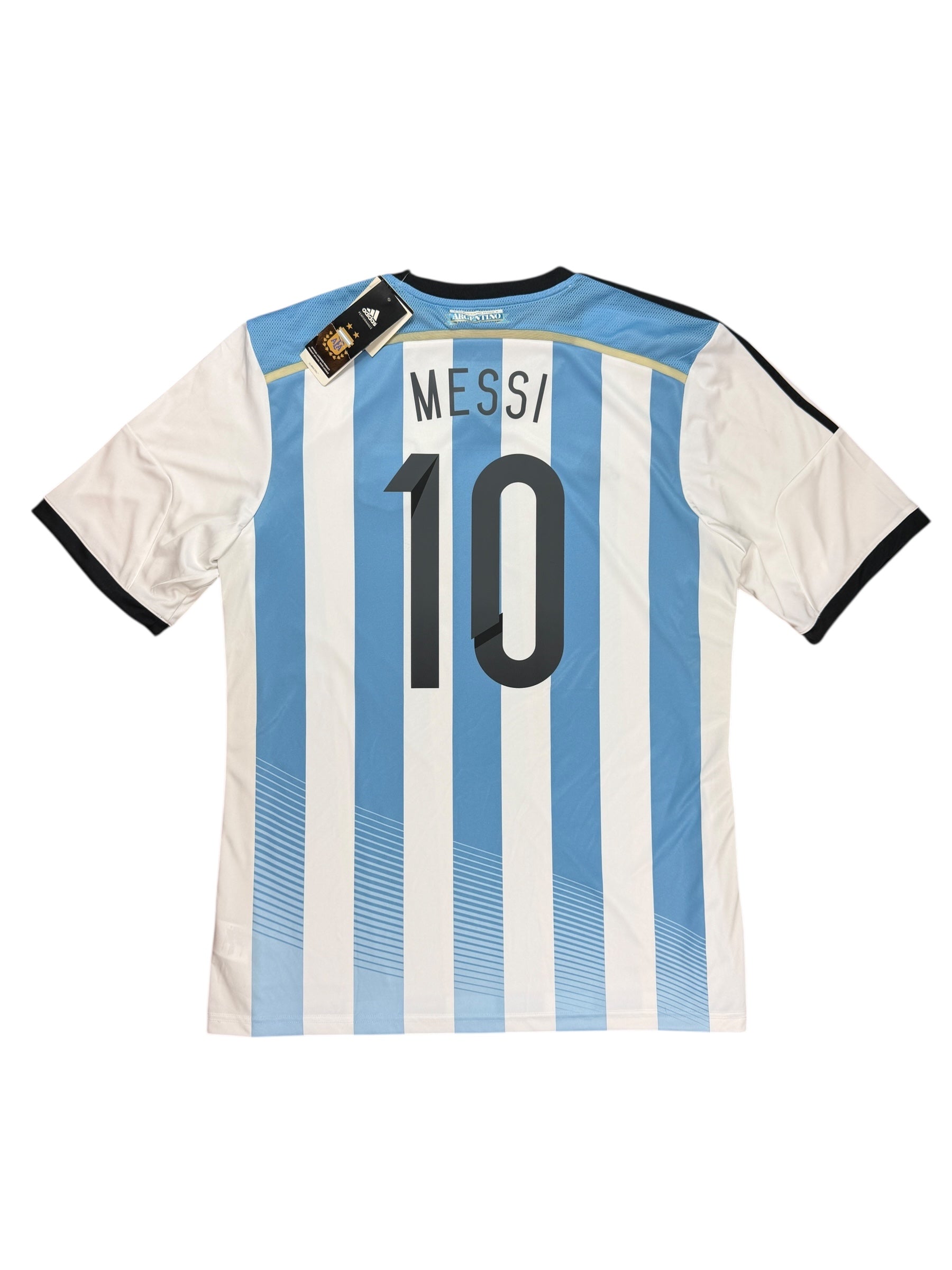 Argentina 2014 Home Messi Jersey